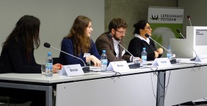 Panel bei der Konferenz „Aghet und Shoah – Das Jahrhundert der Genozide“ von 8. bis 10. November 2015