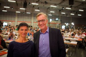Sahra Wagenknecht und Dietmar Bartsch - Das Spitzenduo von Die Linke im Bundestagswahlkampf 2017. Foto: © Die Linke | Jakob Huber, CC BY 2.0