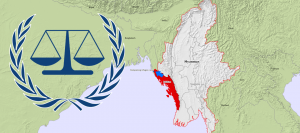 Karte von Myanmar / Rhakine State