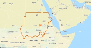 Karte Sudan (Quelle: Open Street Maps)